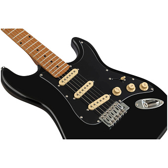JET JS-200 BK - электрогитара, stratocaster, SSS, tremolo, цвет черный JET JS-200 BK - электрогитара, stratocaster, SSS, tremolo, цвет черный
