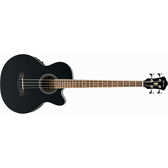 IBANEZ AEB8E BLACK электроакустическая бас-гитара, IBANEZ AEB8E BLACK электроакустическая бас-гитара,