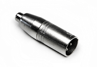 INVOTONE AD400 - переходник RCA <> 3P XLR папа, корпус металл INVOTONE AD400 - переходник RCA <> 3P XLR папа, корпус металл