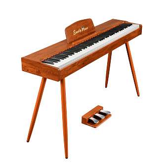 EMILY PIANO D-47 BR - цифровое фортепиано, коричневое матовое