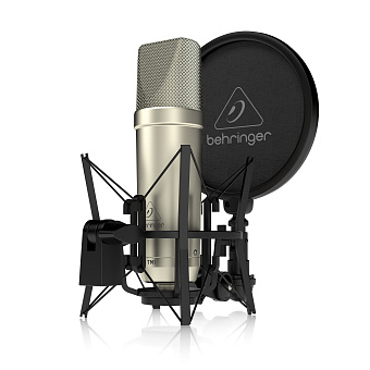 BEHRINGER TM1 - студийный конденсаторный микрофон с большой мембраной BEHRINGER TM1 - студийный конденсаторный микрофон с большой мембраной
