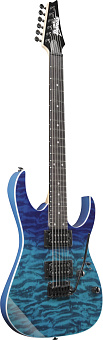 IBANEZ GRG120QASP-BGD - электрогитара, 6 струн, цвет - синий IBANEZ GRG120QASP-BGD - электрогитара, 6 струн, цвет - синий
