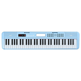 EMILY PIANO EK-7 BL - синтезатор, 61 клавиша, USB+Bluetooth+MIDI, голубой EMILY PIANO EK-7 BL - синтезатор, 61 клавиша, USB+Bluetooth+MIDI, голубой