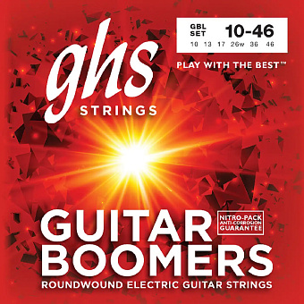 GHS STRINGS GBL GUITAR BOOMERS струны для электрогитары