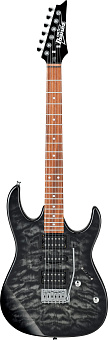 IBANEZ GRX70QA-TKS - электрогитара, цвет серый структурированный IBANEZ GRX70QA-TKS - электрогитара, цвет серый структурированный