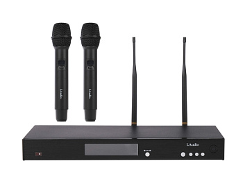 LAudio RWS-HHD - беспроводная микрофонная система, 2 ручных передатчика LAudio RWS-HHD - беспроводная микрофонная система, 2 ручных передатчика