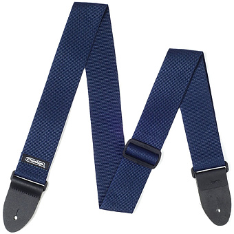 Dunlop D0701NV Poly Navy Blue гитарный ремень полистироловый cиний