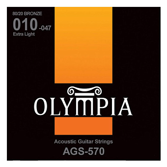 Olympia AGS570 Струны для акустической гитары 10-47