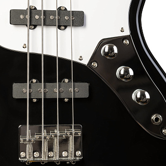 ROCKDALE Stars JB Bass Black - бас-гитара, джас бас, цвет - чёрный ROCKDALE Stars JB Bass Black - бас-гитара, джас бас, цвет - чёрный