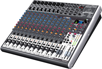 BEHRINGER X2222USB - микшерный пульт, 8 моно, 4стерео, 3 AUX-шины, 2 подгруппы, процес. эффектов BEHRINGER X2222USB - микшерный пульт, 8 моно, 4стерео, 3 AUX-шины, 2 подгруппы, процес. эффектов