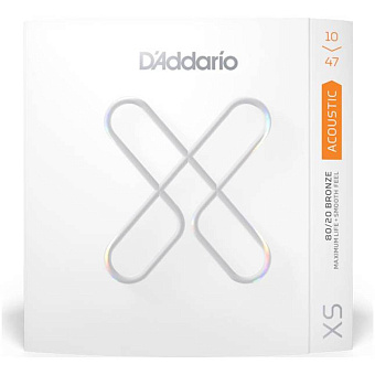 D'ADDARIO XSABR 1047 Extra Light Coated Acoustic - Струны для акустической гитары 10-47 D'ADDARIO XSABR 1047 Extra Light Coated Acoustic - Струны для акустической гитары 10-47