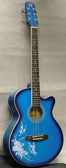 SM W-91CT12-BLS  Гитара Folk 39"