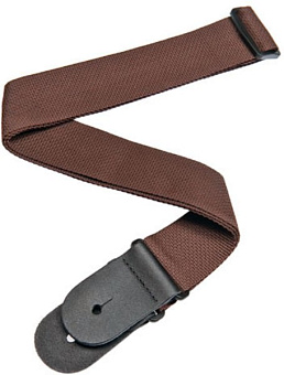PLANET WAVES PWS109 POLYPROPYLENE STRAP BROWN ремень гитарный, 50 мм, цвет коричневый, регулируемая 