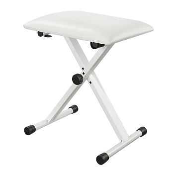 DEKKO JR-701 WH - банкетка для пианино, рояля, синтезатора, металл, белая DEKKO JR-701 WH - банкетка для пианино, рояля, синтезатора, металл, белая