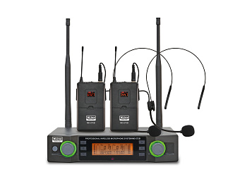 XLine MD-272B Радиосистема c двумя поясными передатчиками и головными гарнитурами XLine MD-272B Радиосистема c двумя поясными передатчиками и головными гарнитурами