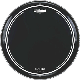 WILLIAMS WB2-7MIL-13 Double Ply Black Oil Target Series 13",Двухслойный пластик для тома и малого ба WILLIAMS WB2-7MIL-13 Double Ply Black Oil Target Series 13",Двухслойный пластик для тома и малого ба