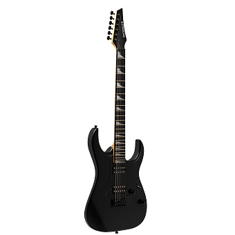 ROCKDALE Akira EXP Black - электрогитара, Superstrat, H-H, цвет чёрный ROCKDALE Akira EXP Black - электрогитара, Superstrat, H-H, цвет чёрный
